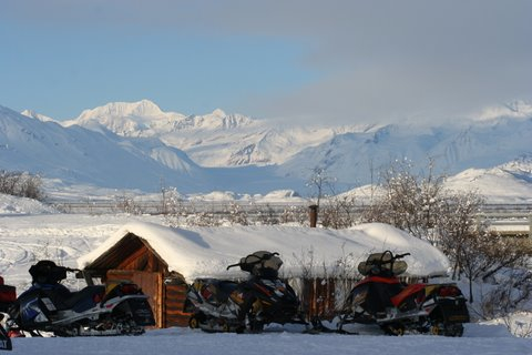 alaska snow mobiles